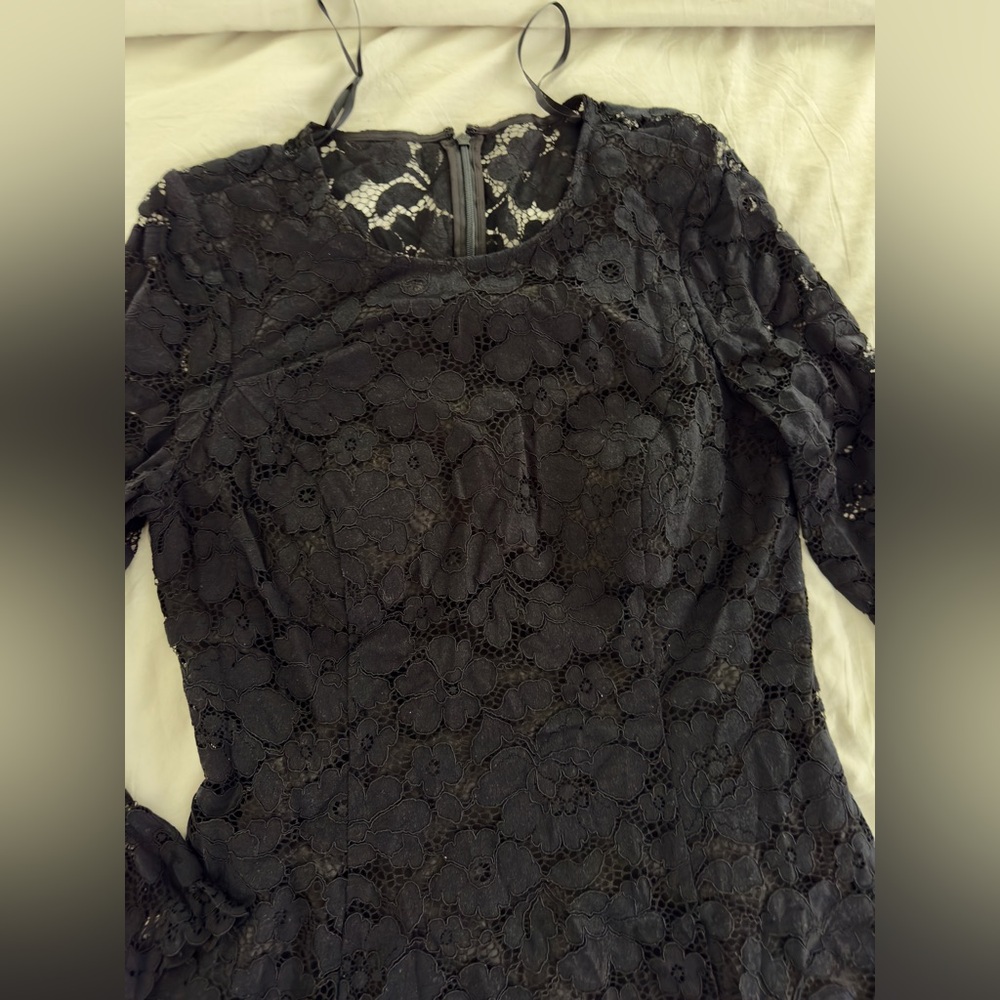 Elegant Black Lace Dress